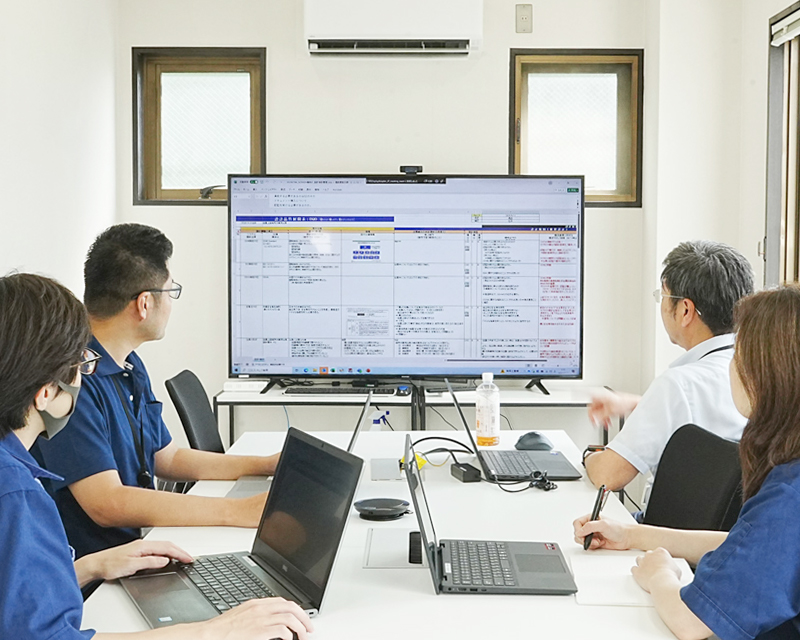 相談や意見交換がしやすい環境